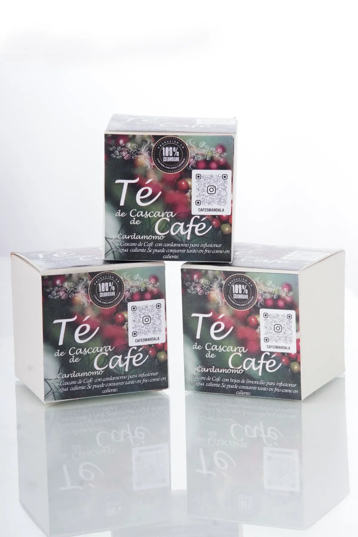 Infusión de Cáscara de Café con Cardamomo